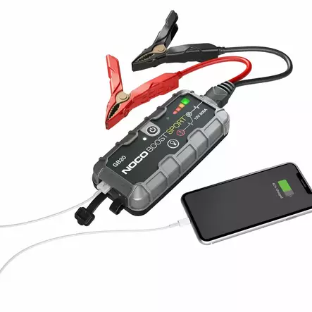 APUKÄYNNISTIN SPORT 12V 500A - Akkulaturit ja boosterit - GB20 - 2