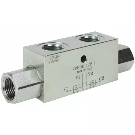 KAKSOISLUKKOVENTTIILI 1/2 VBPDE-L - Hydrauliikkaventtiilit - H80030 - 1