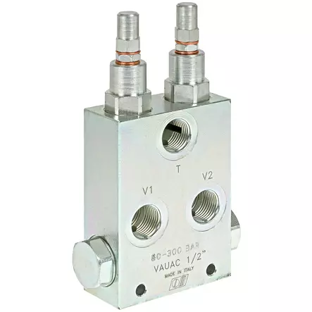 KAKSOISPAINEENRAJOITUSVENTTIILI 1/2 70L 80-300BAR - Hydrauliikkaventtiilit - H80508-300 - 1