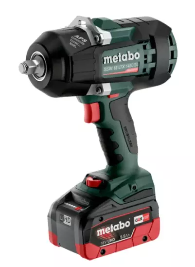 METABO SSW 18 LTX 1450 BL Iskevä mutterinväännin 18V, Runko - Mutterinvääntimet - MET602401840 - 1