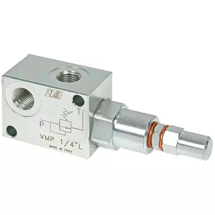 PAINEENRAJOITUSVENTTIILI 1/4 VMP 10-180 BAR - Hydrauliikkaventtiilit - H80689-180 - 1