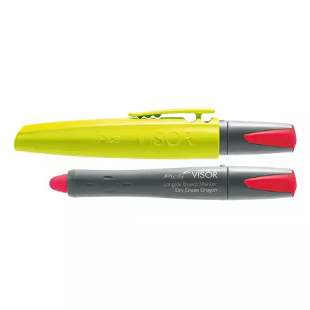 PICA Visor Dry-Erase geeliliitu punainen - Piirtopuikot, kynät ja merkintätyökalut - P90040 - 1