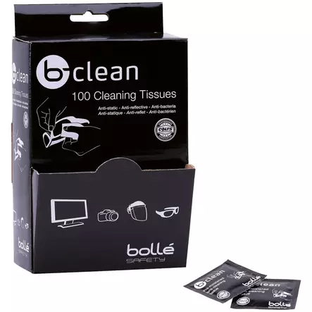 PUHDISTUSLIINA SILMÄ-/SUOJALASEILLE 100 KPL - Silmä- ja kasvosuojaimet - SHPZB100 - 1