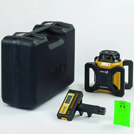 STABILA LAR 160 Green 4-osainen pyörivä laser - Lasermittauslaitteet - SB19240 - 2