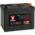 AKKU YUASA 72AH -+ 260X174X225 - 12V akut - YBX3030 - 1