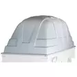 KUOMU 326X150X125 HARMAA JAXAL (HDPE) - Kuomut ja laidat - HPV5032K120 - 1
