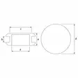 LÄPIVIENTITULPPA 14MM A=6 B=1 C=10 E=6 10KPL - Hydrauliikkatiivisteet - MEG8506110 - 2