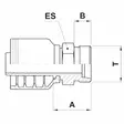 LETKULIITIN CEL-18 M26X1,5-5/8 KEVYT - Hydrauliikkaliittimet - PS111101810 - 3
