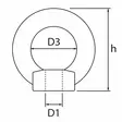 NOSTOSILMUKKA MUTTERI M6 A4 1KPL - Nostorenkaat - IP490 - 3