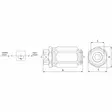 VASTUSVASTAVENTTIILI 3/8 VRF 300BAR 45L RUNKOSÄÄTÖ - Hydrauliikkaventtiilit - H80550 - 3