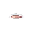VIRTASUUTIN M6 1,0MM/28MM CRZR 10 KPL PARWELD - Hitsaustarvikkeet - PWB2505-10 - 1