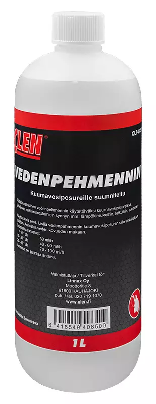 CLEN vedenpehmennin kuumavesipesuriin 1L - Kuumavesipesurit - CLT40850 - 1