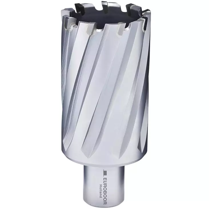 EUROBOOR TCT Ø 16 mm L-55mm Uni shank reikäjyrsin - Magneettiporanterät - EBHMLU160 - 1