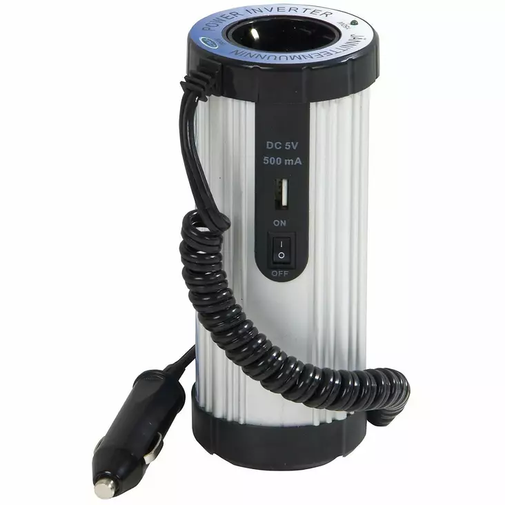 INVERTTERI / JÄNNITTEENMUUNNIN 12V/230V 150W - Invertterit - CRX330 - 1