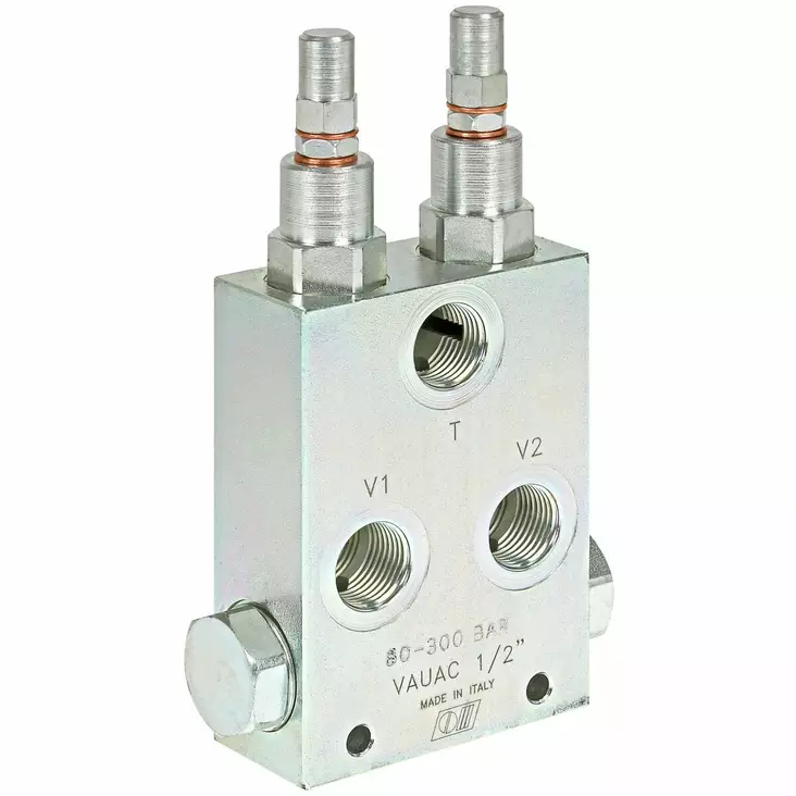 KAKSOISPAINEENRAJOITUSVENTTIILI 1/2 70L 80-300BAR - Hydrauliikkaventtiilit - H80508-300 - 1