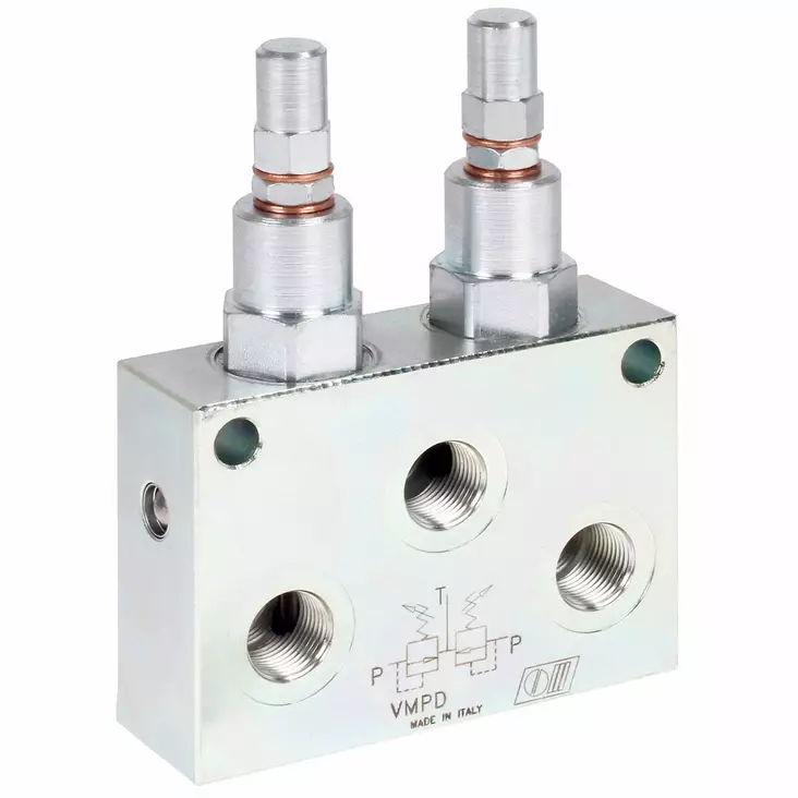 KAKSOISPAINEENRAJOITUSVENTTIILI 1/2 VMPD 10-180BAR - Hydrauliikkaventtiilit - H80734-180 - 1