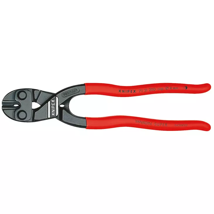 KNIPEX 200mm CoBolt pulttisakset - Sivuleikkurit ja päätyleikkurit - 7101200 - 1