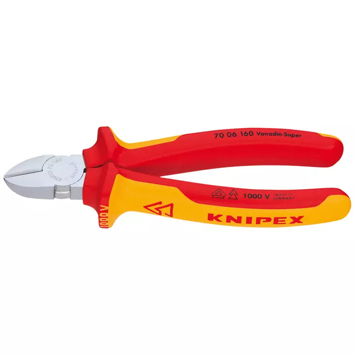 KNIPEX VDE 140mm sivuleikkurit - Sivuleikkurit ja päätyleikkurit - 7006140 - 1