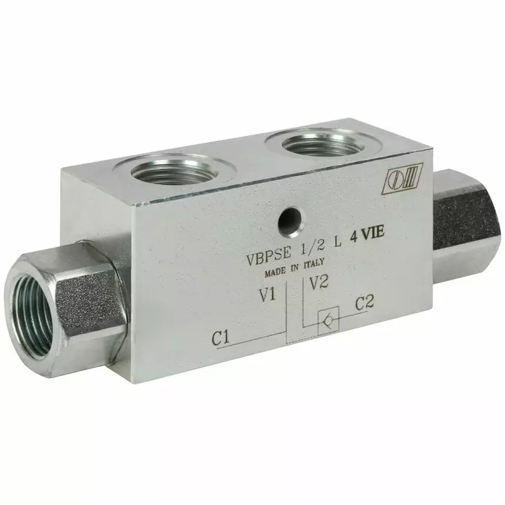 LUKKOVENTTIILI 1/2 VBPSE-L - Hydrauliikkaventtiilit - H80240 - 1