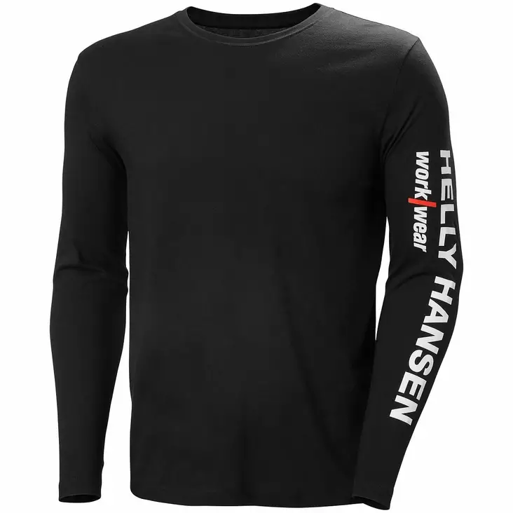PAITA CLASSIC LOGO MUSTA - Helly Hansen Työpaidat - HH79282-990 - 1