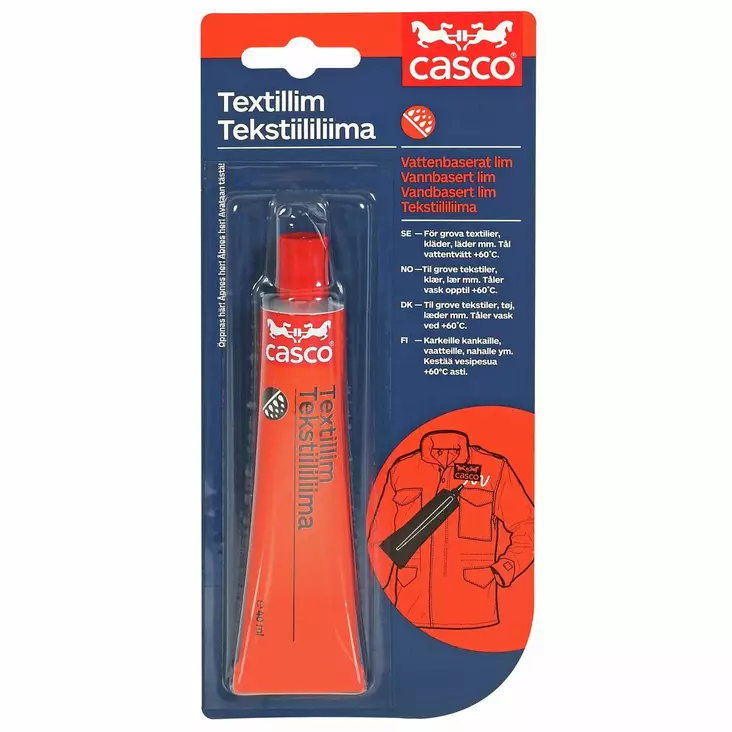 TEKSTIILILIIMA 40ML - Liimaus ja saumaus - SIK030 - 1