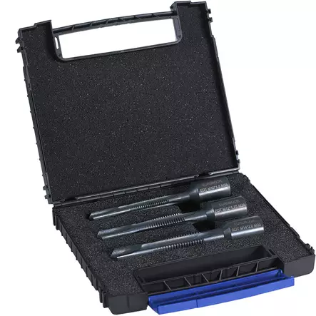 EUROBOOR M8/M10/M12 Weldon porakierretappisarja - Kierretapit ja pakat - EBEDTSET1 - 1