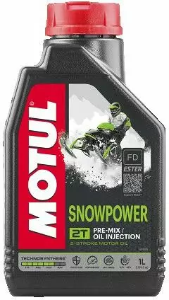 MOTUL SNOWPOWER 2T ESTER 1L (ME 12) - Yleisöljyt - 8122-1 - 1