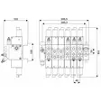 BC60/6 SÄHKÖOHJATTU METSÄKUORMAINVENTTIILI - Hydrauliikkaventtiilit - FM980861 - 2
