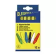 LIITU MERKINTÄ 12X120MM 12KPL KELTAINEN - Piirtopuikot, kynät ja merkintätyökalut - BP211 - 1