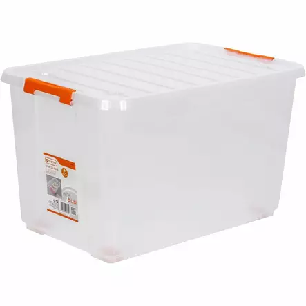 SÄILYTYSLAATIKKO 52L TRANSPARENT - Säilytyslokerot - TX320282 - 1