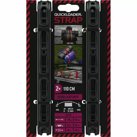 SIDONTAREMMI QS 110CM 2-PACK - Kumiköydet ja koukut - QL80312 - 2