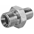 KAKSOISNIPPA BSP-NPT 1/8-1/8 ULKOKIERRE - Hydrauliikkaliittimet - BSP2070202 - 2