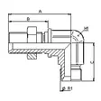 LÄPIVIENTILIITIN BSP 3/4 90 ULKOKIERRE - Hydrauliikkaliittimet - BSP20191212 - 2