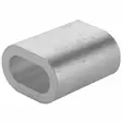 PURISTUSLUKKO 2MM 10KPL ALUMIINI - Hakaset ja lukot - VL002 - 1