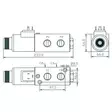 TUPLAAJAVENTTIILI 6/2 3/4 12V 350BAR - Hydrauliikkaventtiilit - E623435012 - 1