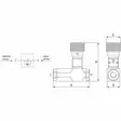 VASTUSVASTAVENTTIILI 3/8 VRFU 30L 350BAR - Hydrauliikkaventtiilit - H80582 - 2