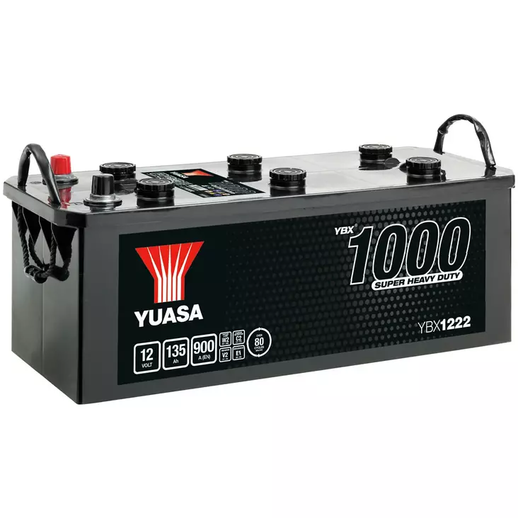AKKU YUASA 135AH SHD 510X216X210 - 12V akut - YBX1222 - 1