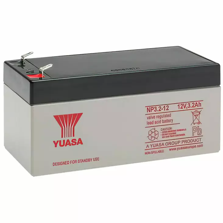 AKKU YUASA SULJETTU 12V/3,2AH 134X67X64 - 12V akut - NP32-12 - 1