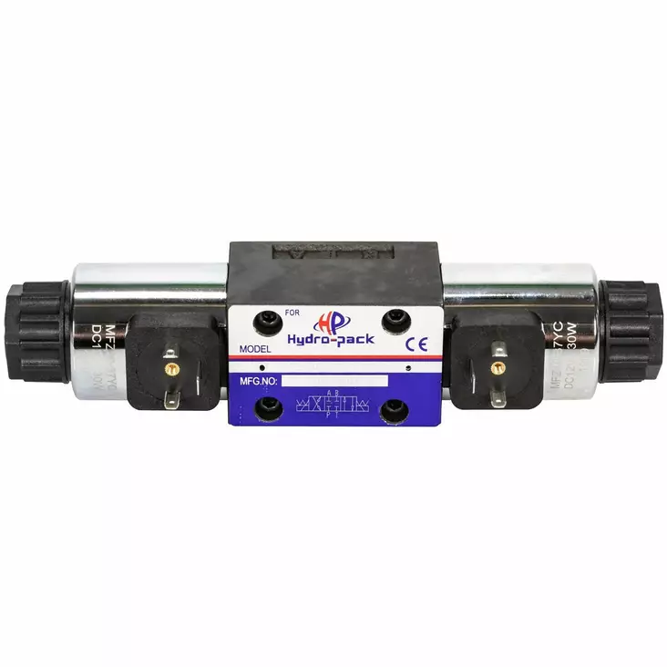 NG6 4/3 VENTTIILI 12V SULJETTU KESKIASENTO - Hydrauliikkaventtiilit - PPNG6-12 - 1