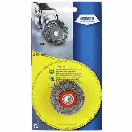 LAUTASHARJA 6MM KARA 50X17MM TERÄSLANKA 0,20MM - Hiontatarvikkeet - OB003 - 2