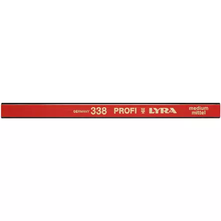 LYRA 180mm punainen timpurinkynä - Piirtopuikot, kynät ja merkintätyökalut - 4281103 - 1