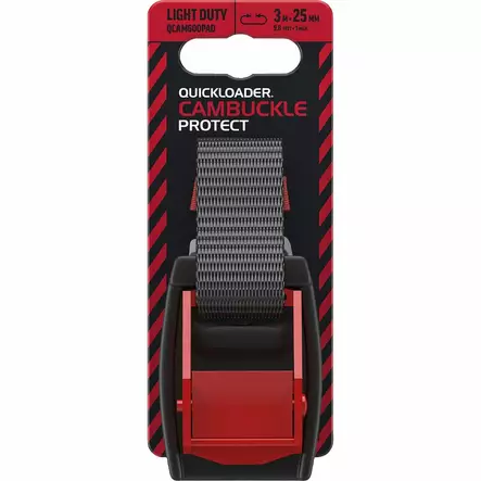 PIKALUKKOVYÖ QL 600KG 3M X 25MM PROTECT - Pikalukkovyöt - QL82743 - 2