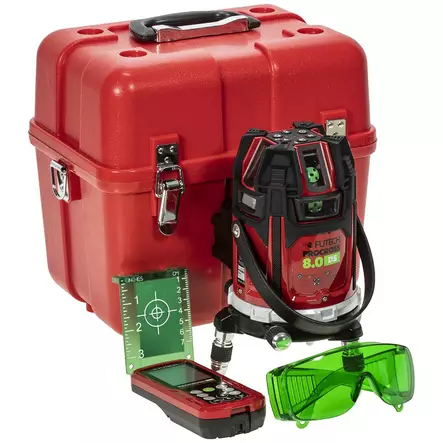 RISTIVIIVALASER PROCROSS 8.0 DS VIHREÄ SET - Lasermittauslaitteet - AG073 - 1
