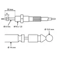 KAAPELI 2,0M MORSE - Hydrauliikkaventtiilit - FM023053 - 3