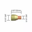 KAASULINSSI 1/16" / 1,6MM WP9 / PARWELD - Hitsaustarvikkeet - PW45V43 - 1