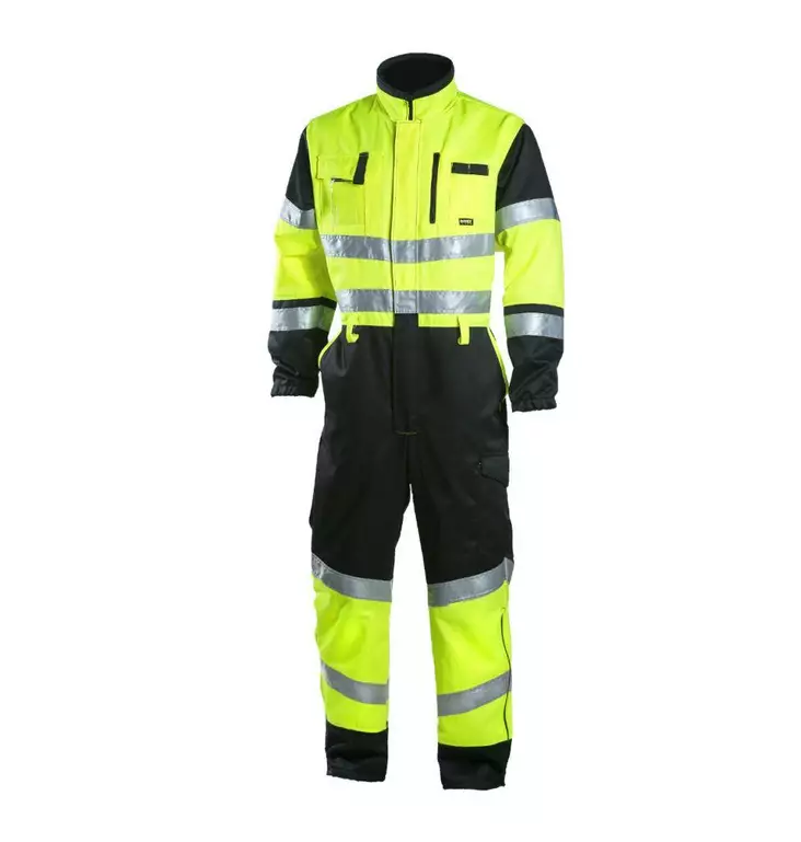 DIMEX Turva kokohaalari 60381 hv-keltainen M - Työhaalarit - 6038103 - 1