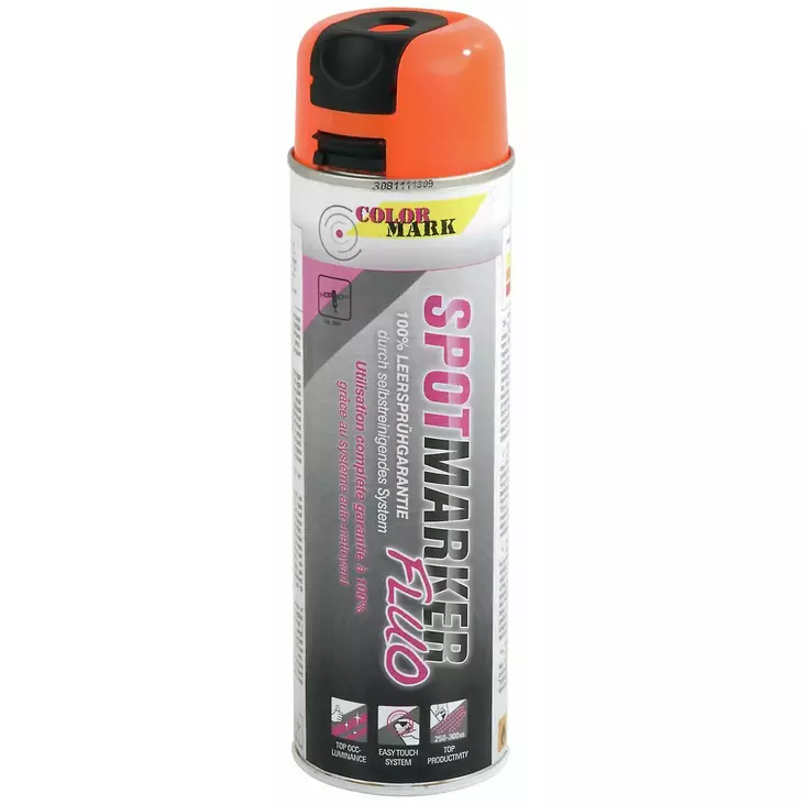 MAALI MERKINTÄ 500ML ORANSSI FLUORI SPOT - Maalit - TIP201493 - 1