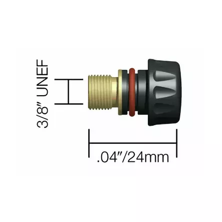 ELEKTRODIN SUOJA LYHYT WP17 PARWELD - Hitsaustarvikkeet - PWPRO57Y04 - 1
