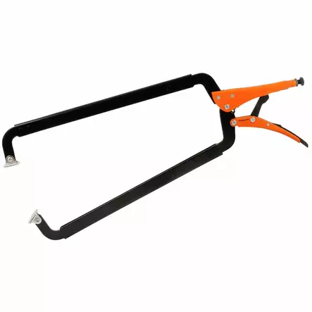 HITSAUSPURISTIN 630MM C-LEUKA - Lukkopihdit ja hitsauspuristimet - GR22424 - 1