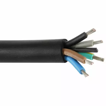 KUMIKAAPELI H07RN-F 5X2,5MM TELE-FONIKA - Johdot ja kaapelit - TF014 - 1